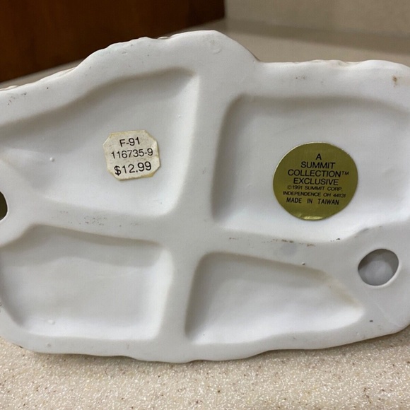 Summit Collection Exclusive 1991 Bridge Tree Dog Run Figurine Christmas Village - Picture 8 of 12